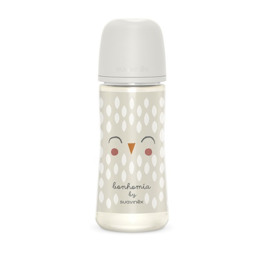 Suavinex - Biberon Bonhomia Poliammide 360ml - Tettarela silicone simmetrica