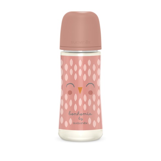 Suavinex - Biberon Bonhomia Poliammide 360ml - Tettarela silicone simmetrica