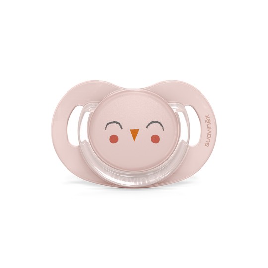 Suavinex - Bonhomia Succhietto in silicone 6/18 mesi - Tettarella simmetrica - Colori Suavinex: Rosa