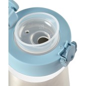 Béaba - Borraccia Acciaio Inossidabile con Manico - 350 ml - Colore: Azzurro