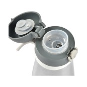 Béaba - Borraccia Acciaio Inossidabile con Manico - 350 ml - Colore: Grigio