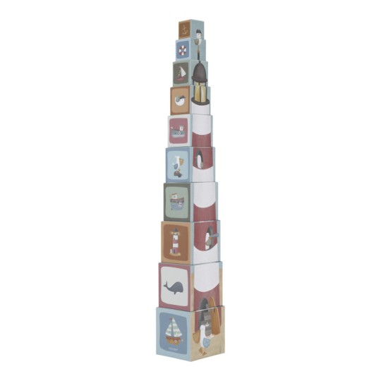 Little Dutch - Torre impilabile in cartone - Disegno: Saylors Bay