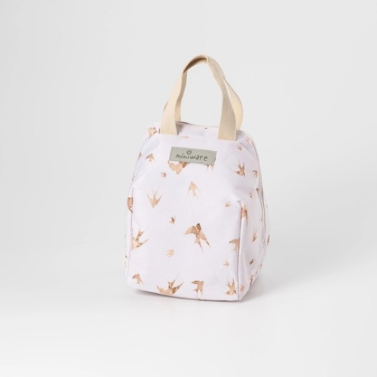 Miniware - Lunchbag termica - Leggera, capiente e resistente - Colori MiniWare: Golden Swallows