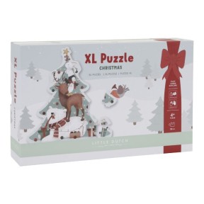 Little Dutch - Il puzzle XL di Natale - 35pezzi