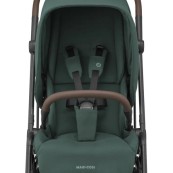 Maxi Cosi - Passeggino Leona2 - Ultracompatto con ruote grandi - Colore Maxi - Cosi: Essential Green