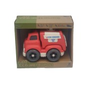 Toys Garden - I mezzi di soccorso della città piccoli -  Fatto con paglia di grano! - Veicolo: Pompieri