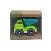 Toys Garden - I mezzi da lavoro della città - Fatto con paglia di grano! - Veicolo: Camion con Ribaltabile
