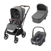 Maxi Cosi - Passeggino Trio Leona2 con navicella e Pebble360