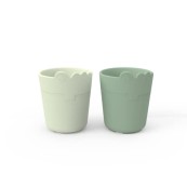 Done By Deer - Set 2 Tazze Mini Mug Kiddish - 100% Riciclabile senza Melamina