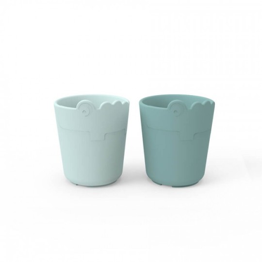 Done By Deer - Set 2 Tazze Mini Mug Kiddish - 100% Riciclabile senza Melamina