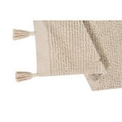 Lorena Canals - Washable Rug hippy Stars Nude Vintage 120x75 - Versioni Lorena Canals: Natural