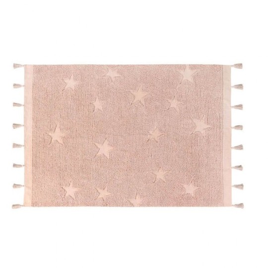 Lorena Canals - Washable Rug hippy Stars Nude Vintage 120x75 - Versioni Lorena Canals: Vintage