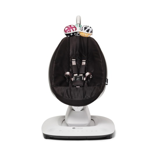 4Moms - Sdraietta Mamaroo 5.0 - altalena per neonati - Colore: Nero