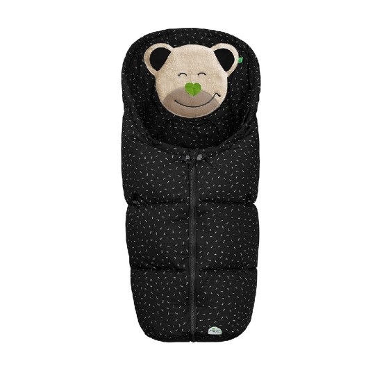 Baby Nest - Sacco ovetto Mucki fashion Little Snow - Colori Baby Nest: Black
