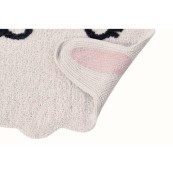 Lorena Canals - Tappeto Lavabile Smile Like a Llama - Cotone - 82x120cm