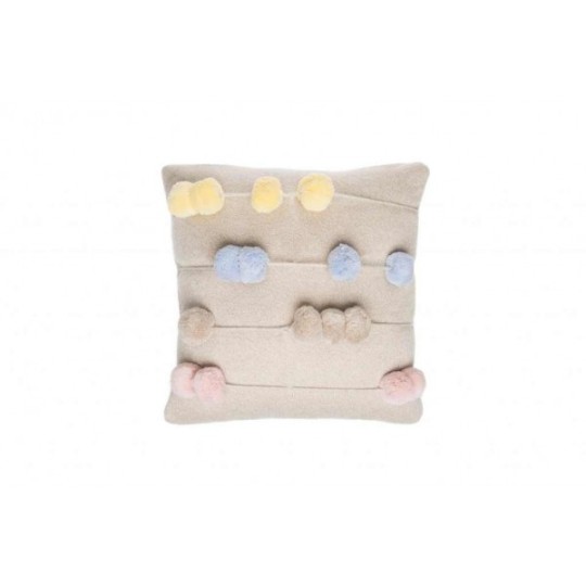 Lorena Canals - Cuscino Lavabile Lavorato a Maglia Back to School - 30x30cm