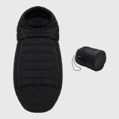 Doolittle - Sacco passeggino Gnomi 100gr - Perfetto per inverni miti - Colore: Nero