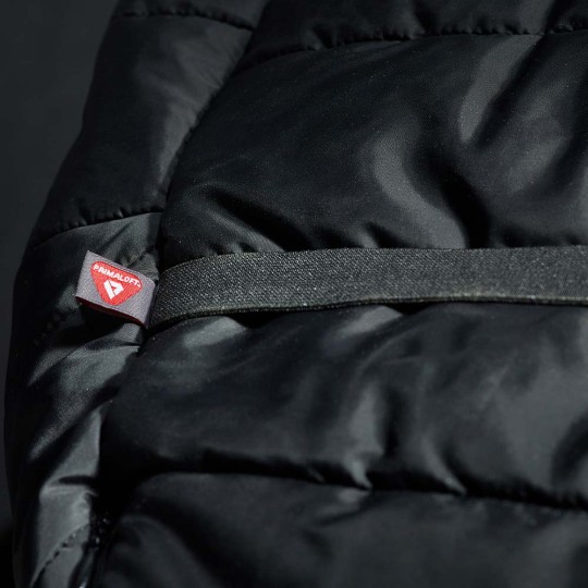 Doolittle - Sacco passeggino Gnomi 200gr - Ideale per gli inverni rigidi - Colore: Nero