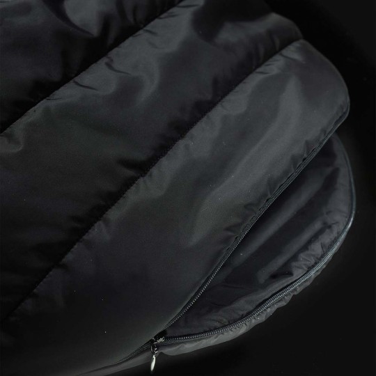 Doolittle - Sacco passeggino Gnomi 200gr - Ideale per gli inverni rigidi - Colore: Nero