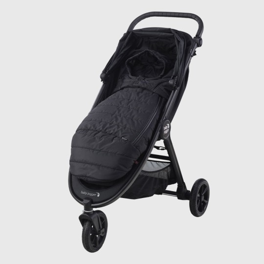 Doolittle - Sacco passeggino Gnomi 200gr - Ideale per gli inverni rigidi - Colore: Nero