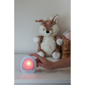 Cloud B - Luce notturna con sensore di movimento e carillon - Versioni Cloud B: Finley The Fawn