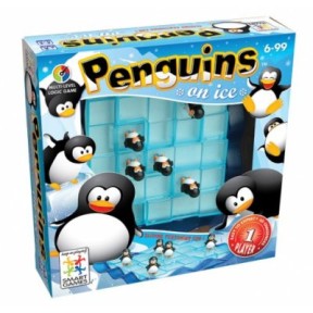Smart Games - Gioco da Tavolo Pinguini sul Ghiaccio - Dai 6 anni