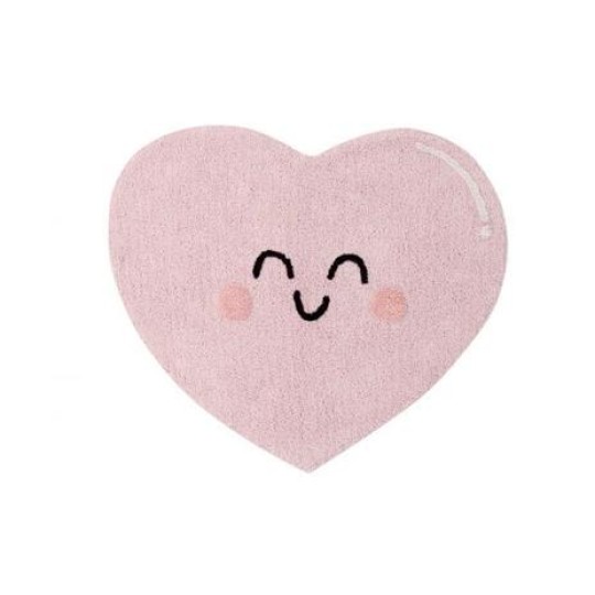 Lorena Canals - Tappeto Lavabile Happy Heart 90x105 cm