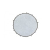 Lorena Canals - Tappeto Tondo Lavabile Bubbly - 120cm - Versioni Lorena Canals: Soft Blue
