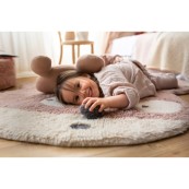 Lorena Canals -Tappeto Lavabile in Lana 100x120cm - Base Antiscivolo - Versioni Lorena Canals: Miss Mighty Mouse