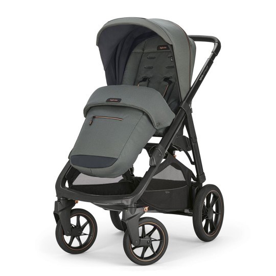 Inglesina - Trio Aptica XT 2023 con seggiolino Darwin - Compreso di telaio - Colore Inglesina: Taiga Green
