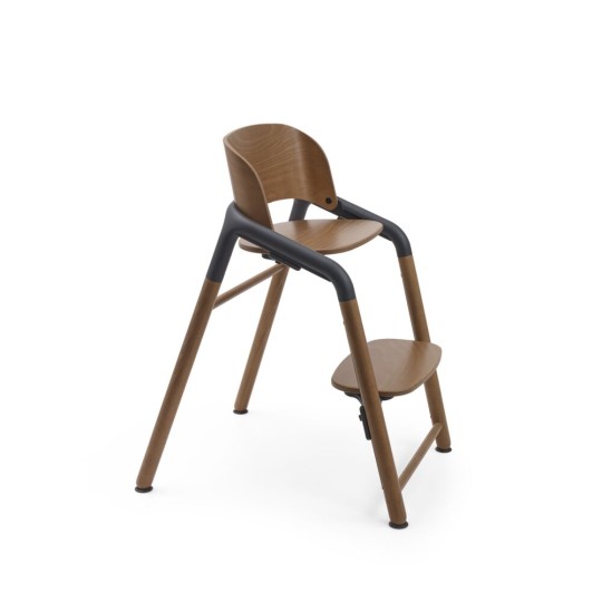 Bugaboo - Sedia Evolutiva Giraffe - Una sedia per il futuro dei più piccoli, e per quello del pianeta - Colori Bugaboo: Wood/Grey