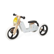 Janod - Triciclo 2 in 1 - Si trasforma in bici senza pedali!