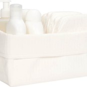Little Dutch - Cestino Portatutto in cotone - Colori Little Dutch: Pure Soft White