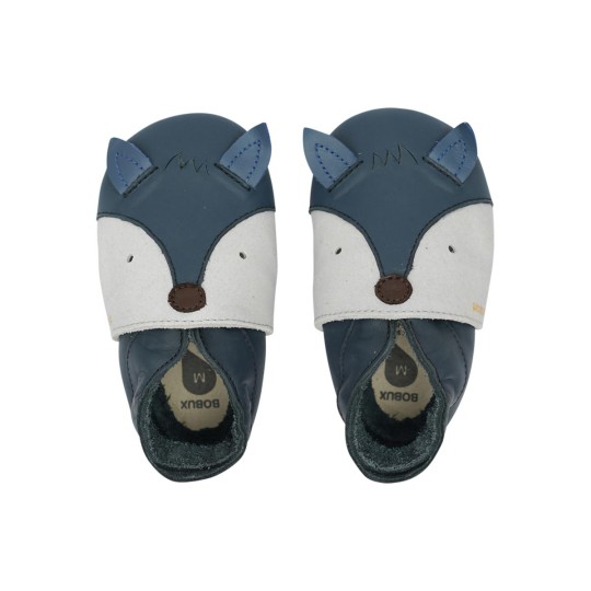 Bobux - Scarpina Soft Sole Tg. XL - La cosa migliore dopo i piedi scalzi! - Colore Bobux: Volpe Blu