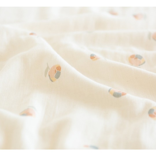 Nobodinoz - Baldacchino per letto 250x50 - Cotone Bio - Colori Nobodinoz: Blossom