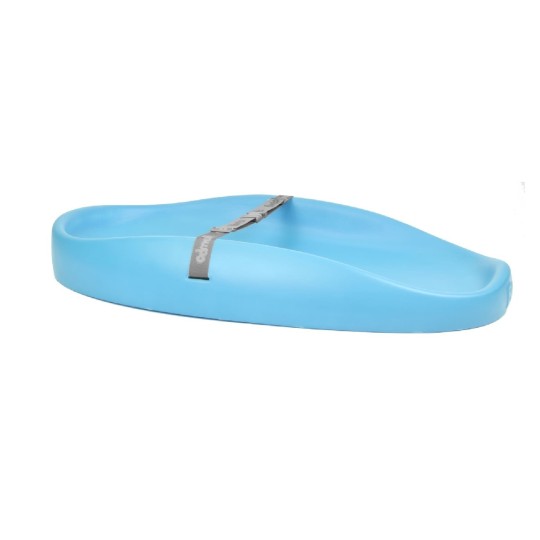 Bumbo - Fasciatoio portatile morbido con cintura di sicurezza - Colore: Blu
