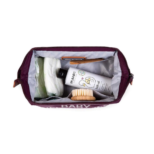 Childhome - Baby Necessities Beauty Case - Colori Childhome: Melanzana