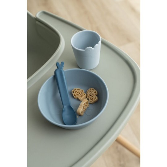 Done by Deer - Bicchiere Kiddish Mini Mug Croco - Colore: Blu