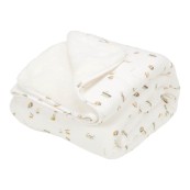 Little Dutch - Coperta morbida per lettino 110x140cm - Colori Little Dutch: Sailors Bay White