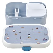 Little Dutch - Lunch Box con divisori - Colori Little Dutch: Sailors Bay Blu