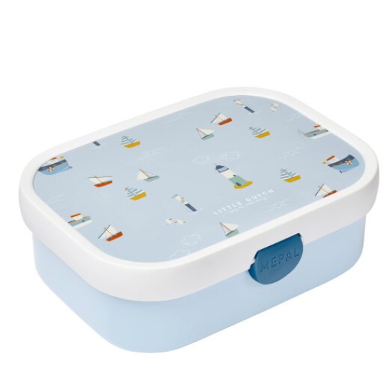 Little Dutch - Lunch Box con divisori - Colori Little Dutch: Sailors Bay Blu