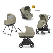 Inglesina - Trio Electa con seggiolino Darwin recline - Compreso di telaio - Colore Inglesina: nolita beige