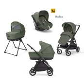 Inglesina - Trio Electa con seggiolino Darwin recline - Compreso di telaio - Colore Inglesina: tribeca green