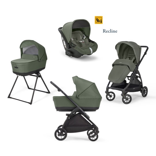 Inglesina - Trio Electa con seggiolino Darwin recline - Compreso di telaio