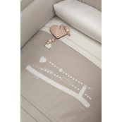 Dili Best - Completo Piumone sfilabile Vega Tortora - MADE IN ITALY