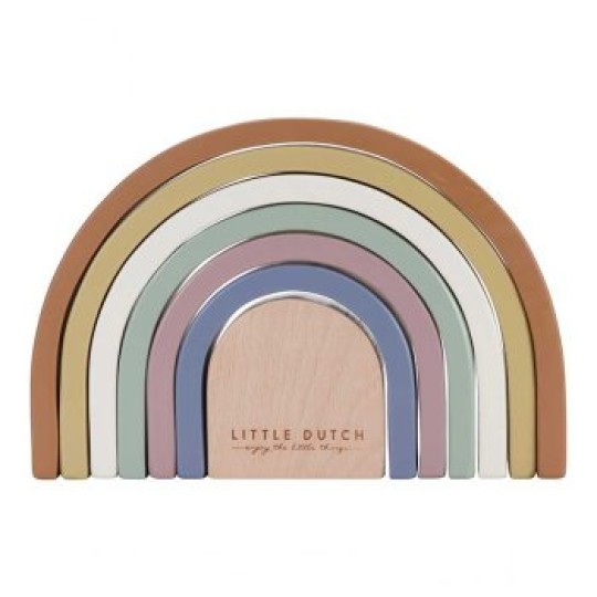 Little Dutch - Arcobaleno in legno Vintage - Dai 12 mesi