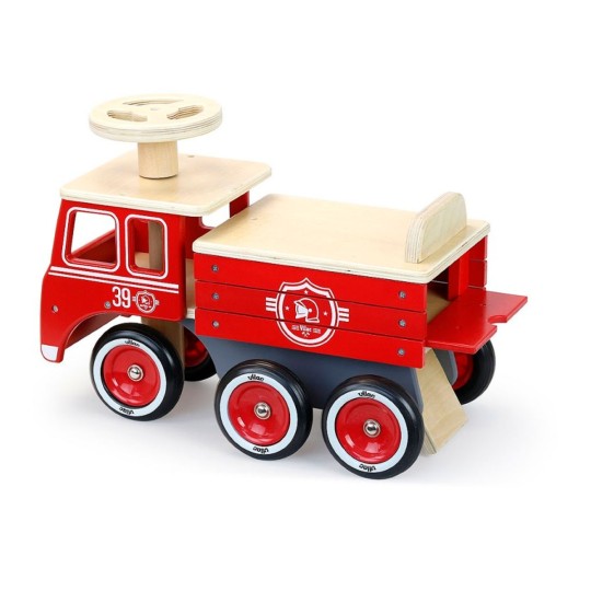 Vilac - Cavalcabile Camion dei Pompieri - In legno
