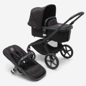 Bugaboo - Fox5 Completo - Il passeggino adatto a tutti i tipi di terreno - Colori Bugaboo: Black/Midnight Black