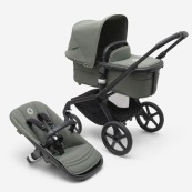 Bugaboo - Fox5 Completo - Il passeggino adatto a tutti i tipi di terreno - Colori Bugaboo: Black/Forest Green