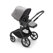 Bugaboo - Fox5 Completo - Il passeggino adatto a tutti i tipi di terreno - Colori Bugaboo: Black/Grey Melange